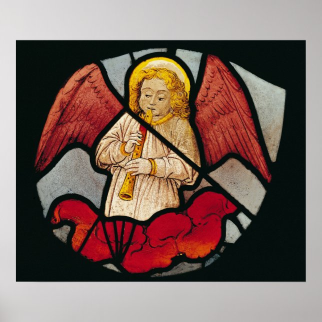 Póster Ángel musical (Frente)