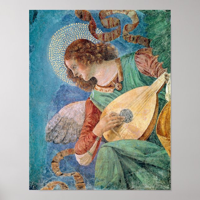 Póster Angel Musician (Frente)