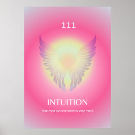 Póster Ángel Número Aura Poster 111 Intuición