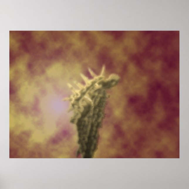 Póster ángel oscuro (Frente)