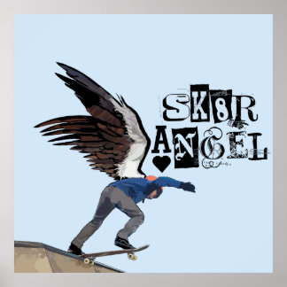 PÓSTER ÁNGEL SK8R 1