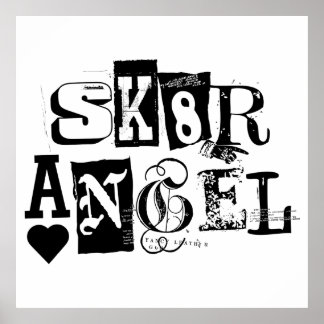 PÓSTER ÁNGEL SK8R 3