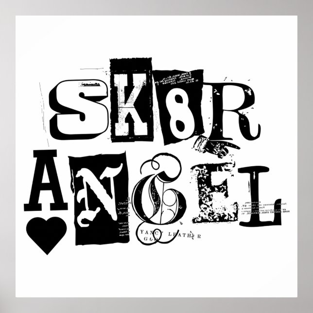 PÓSTER ÁNGEL SK8R 3 (Frente)