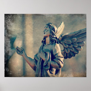 Póster Angel Statue