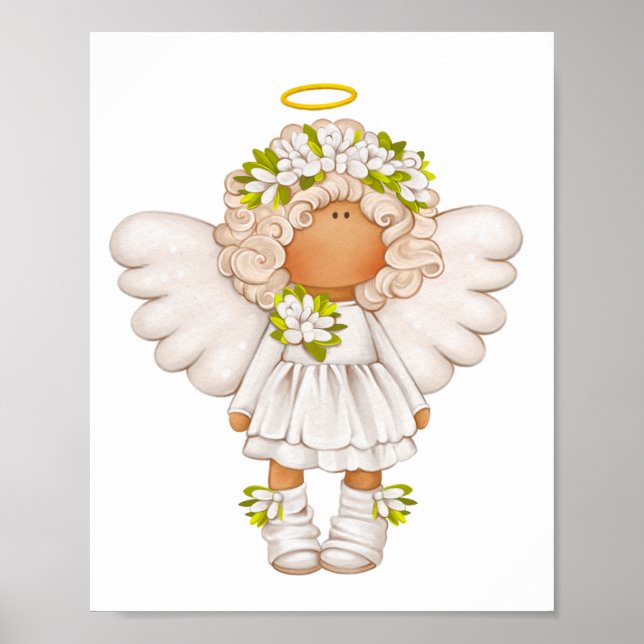 Póster Angel Tilda Doll 1 (Frente)