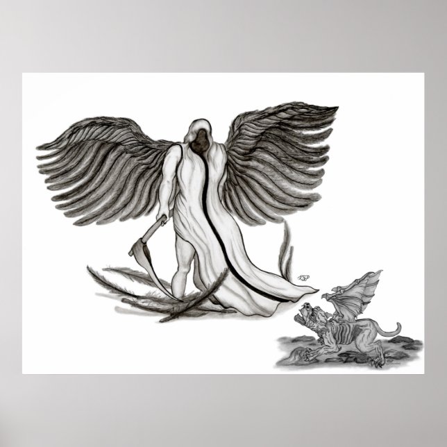 Póster Ángel Uriel (Frente)