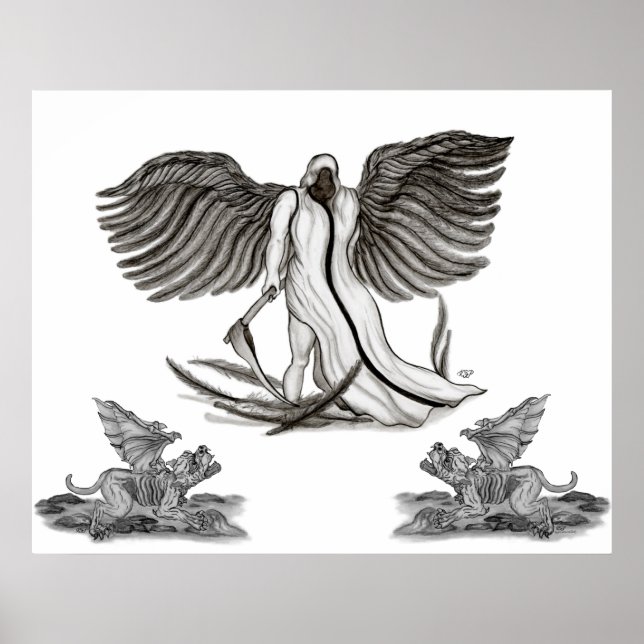 Póster Ángel Uriel (Frente)