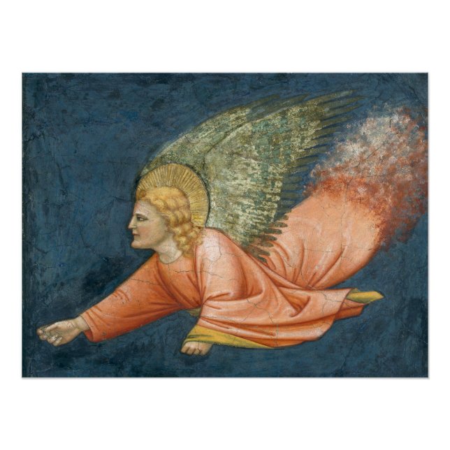 Póster Ángel volador (seguidor de Giotto) CC0525 (Anverso)