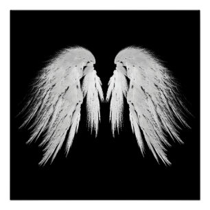 Póster ANGEL WINGS Black