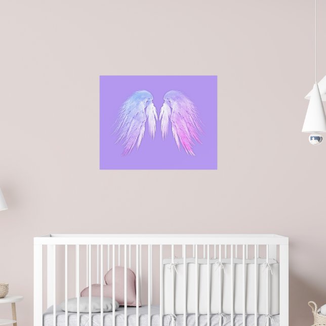 Póster ANGEL WINGS Fairy Purple (Guardería 2)
