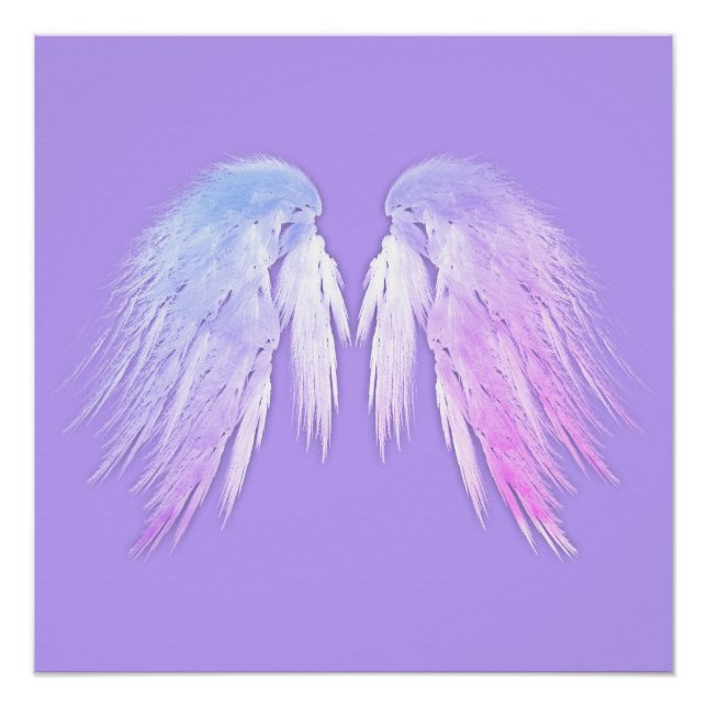 Póster ANGEL WINGS Fairy Purple (Anverso)