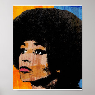 PÓSTER ANGELA DAVIS (COLOR)