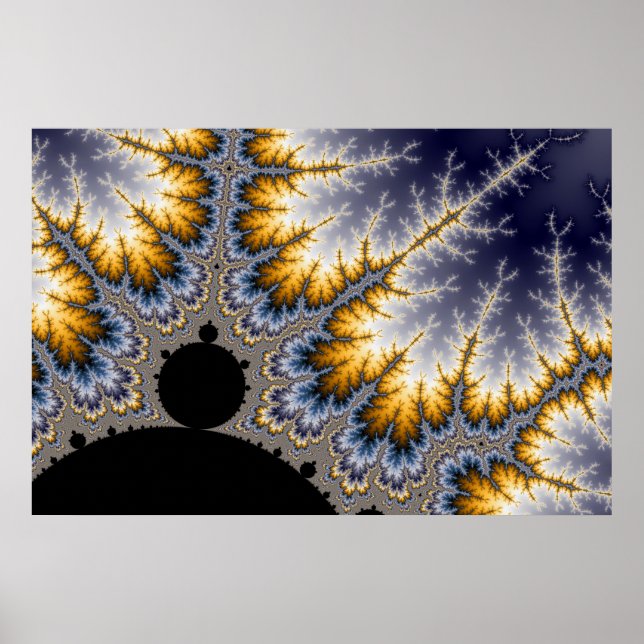 Póster Angela - Poster Fractal (Frente)