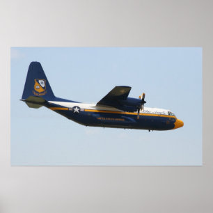 Póster Ángeles azules C-130 - Albert gordo