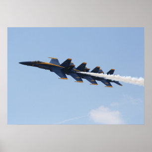 Póster Ángeles azules FA-18