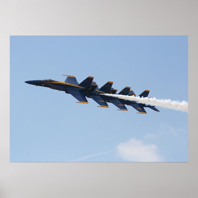 Póster Ángeles azules FA-18 (Frente)