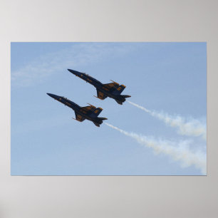 Póster Ángeles azules FA-18