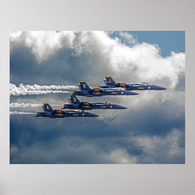 Póster Ángeles del Cielo (Frente)