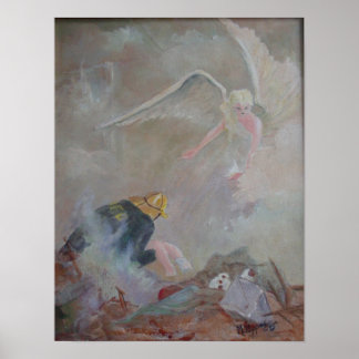 Póster Ángeles En El Trabajo