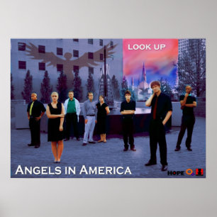 Póster Ángeles en poster de la edición de America Limited