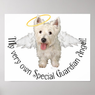 Póster Ángeles Guardianes Westie