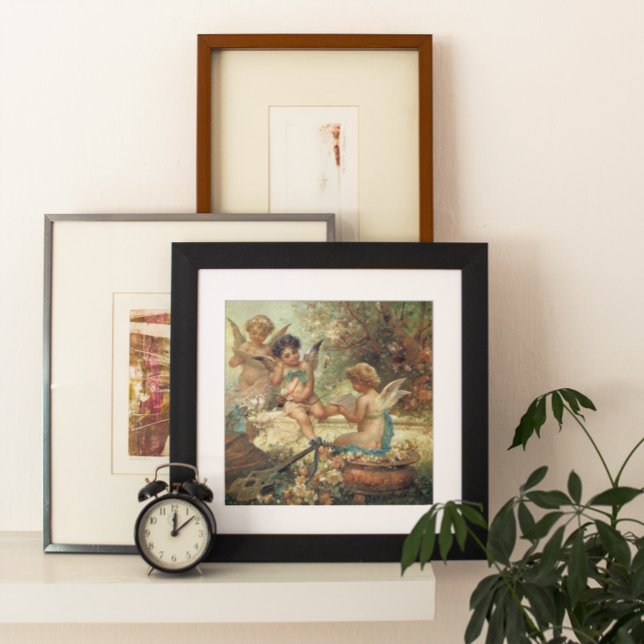 Póster Ángeles músicos por Hans Zatzka, Bella Artes victo (Subido por el creador)