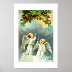 Póster Ángeles y campanas