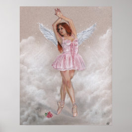 Póster Angelic Ballerina Poster