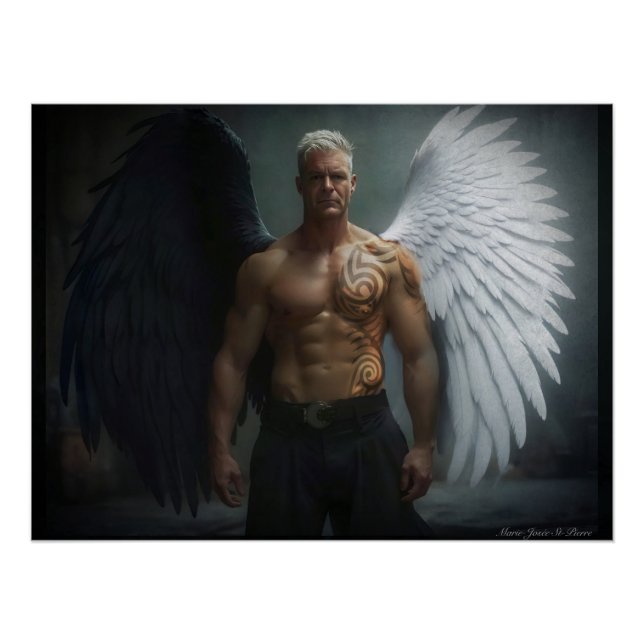 Póster Angelic Darkness (Anverso)