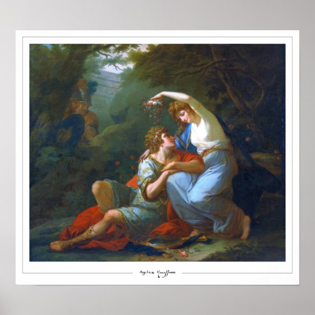 Póster Angelica Kauffman Zedign Art Poster #6 (Frente)