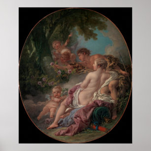 Póster Angélica y Medoro