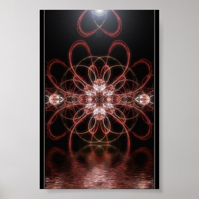 Póster Angelical Ascendente (Frente)
