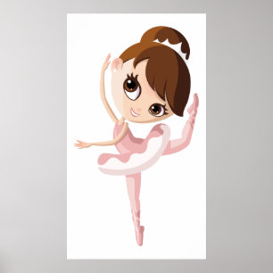 Póster Angelina la Ballerina