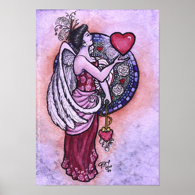 Póster Angelina Valentina (Frente)