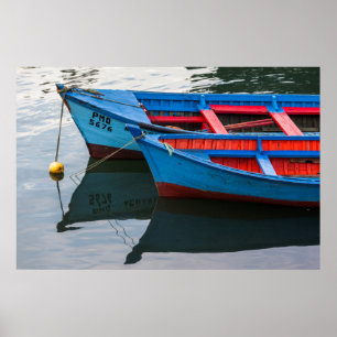 Póster Angelmo harbor, fishing boats.