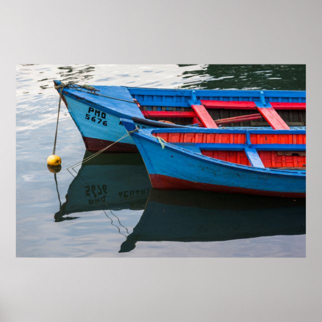 Póster Angelmo harbor, fishing boats. (Frente)
