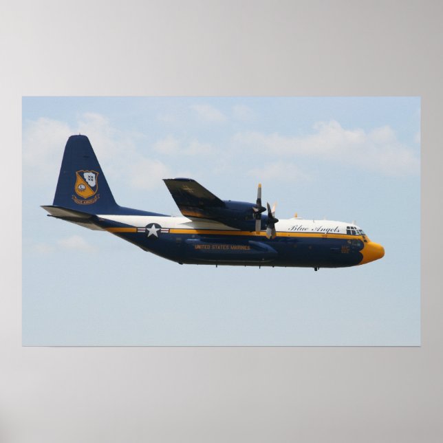 Póster Angels azules C-130 - Grasa Albert (Frente)