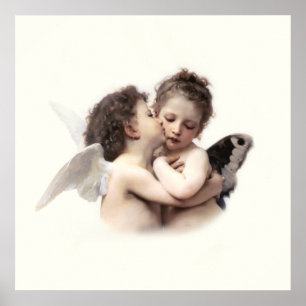 Póster Angels de época románticos First Kis