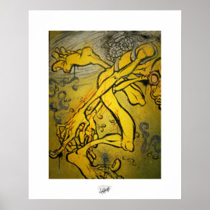 Póster Angels extraños como ladrones