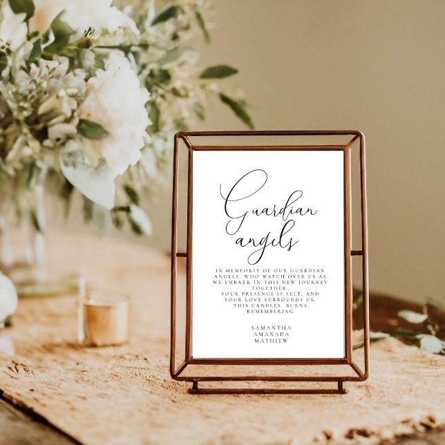 Póster Angels Guardianes en el Rótulo del Boda de la memo (Subido por el creador)