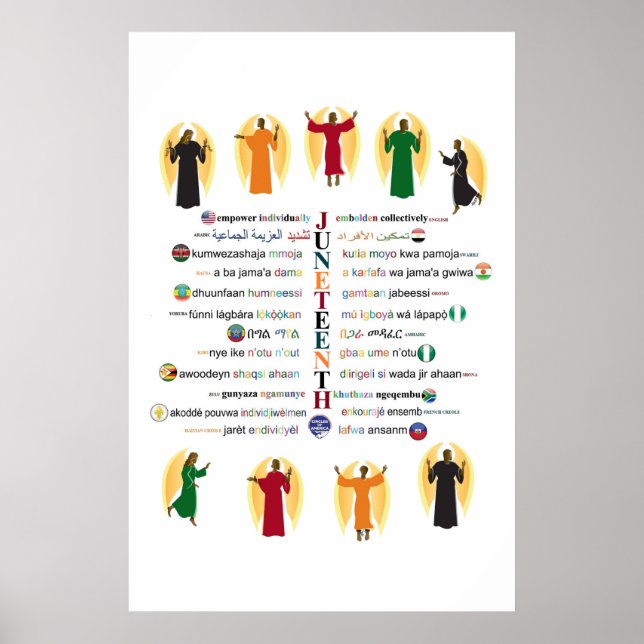 Póster angels juneteenth 2021 (Frente)