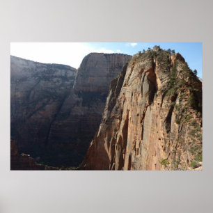 Póster Angels Landing en el Parque Nacional Zion
