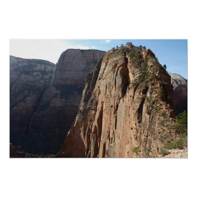 Póster Angels Landing en el Parque Nacional Zion (Anverso)
