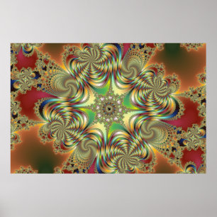 Póster Angelus - Poster fractal