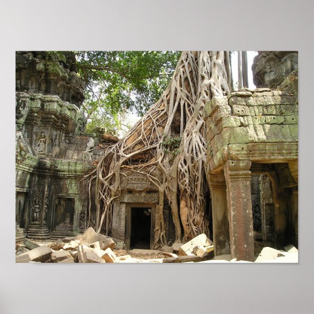 Póster Angkor Wat Cambodia (Frente)