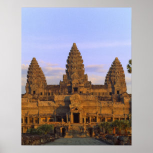 Póster Angkor Wat, Camboya
