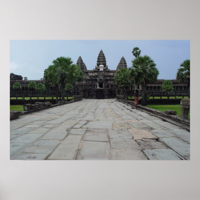 Póster Angkor Wat in Siem Reap, Cambodia (Frente)
