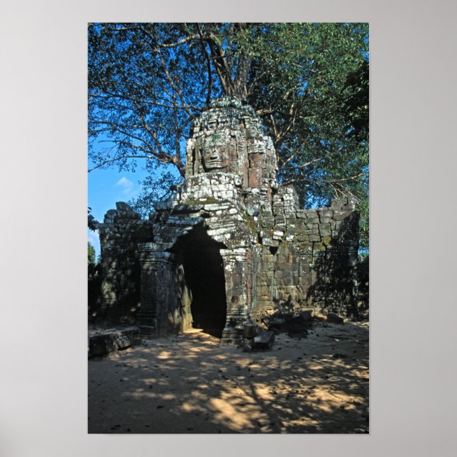 Póster Angkor wat, Ta som temple - Camboya, Asia (Frente)