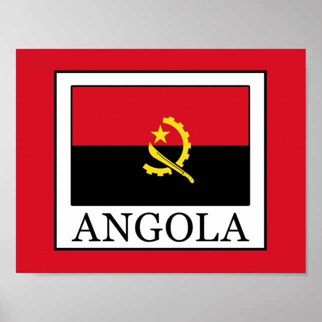 Póster Angola (Frente)
