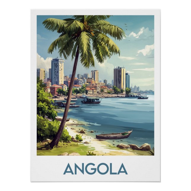 Poster Angola (Anverso)